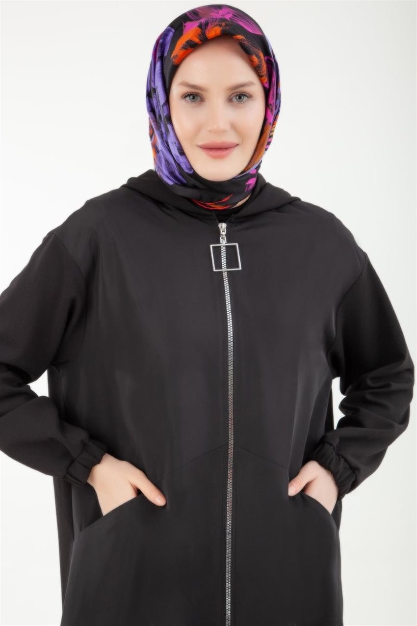 Abaya-Black 24YT510-2261