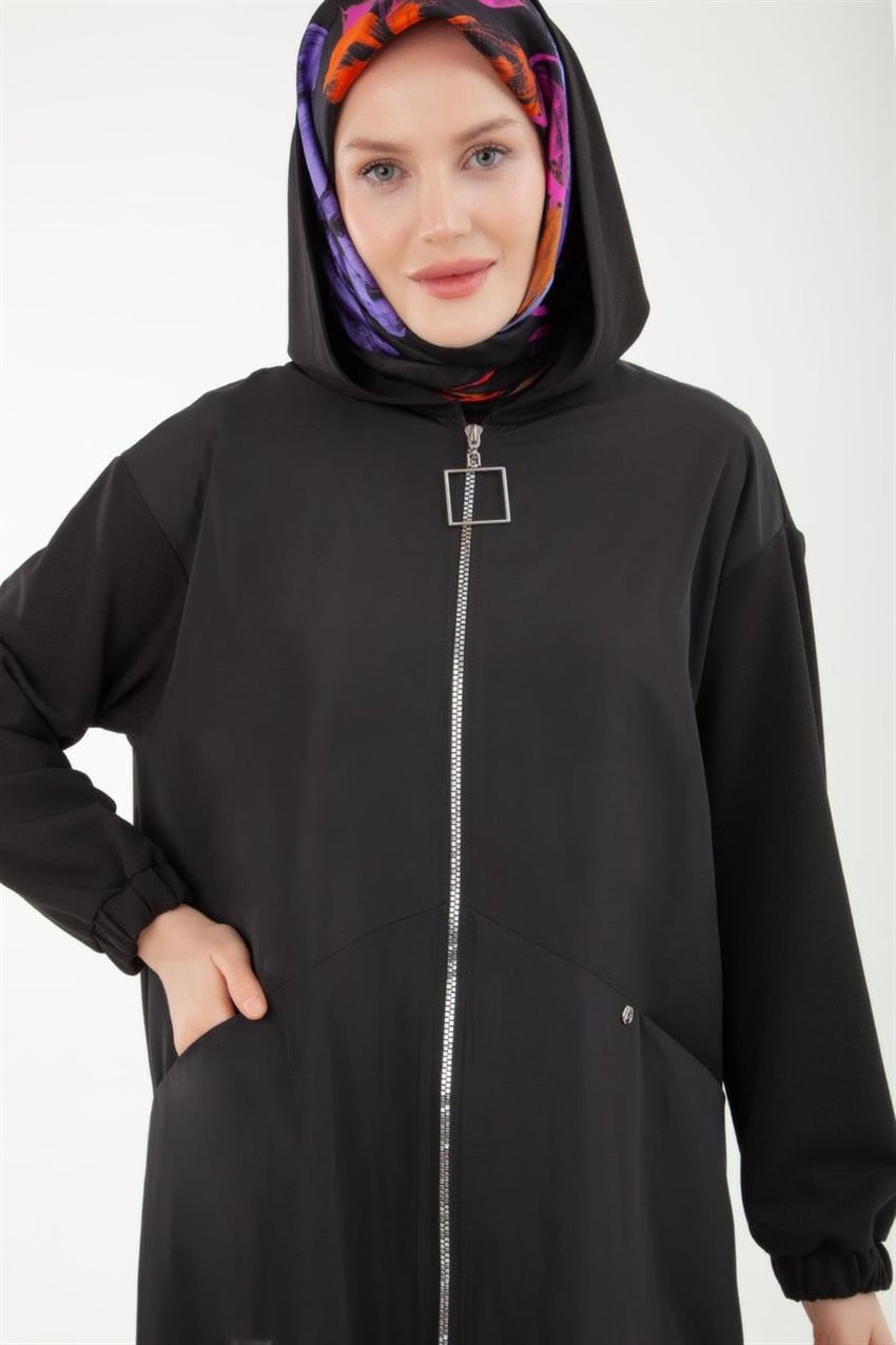 Abaya-Black 24YT510-2261