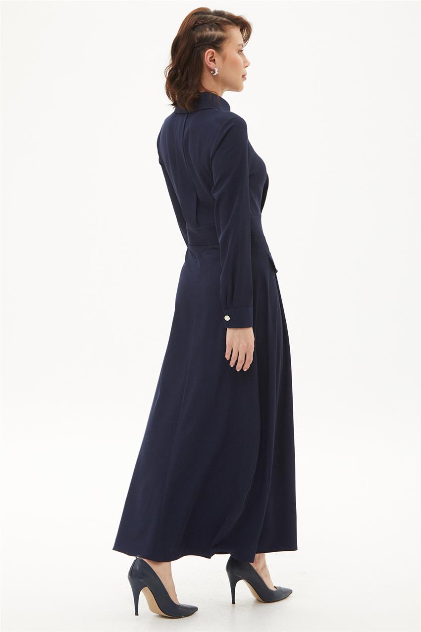 Dress-Dark Navyblue 12503-101