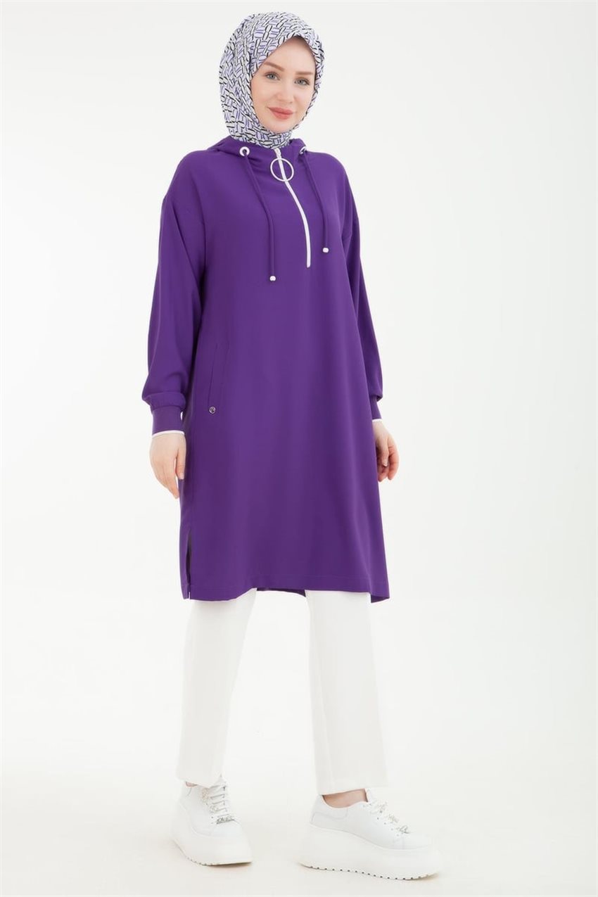 Tunic-Purple 24YT461-2066