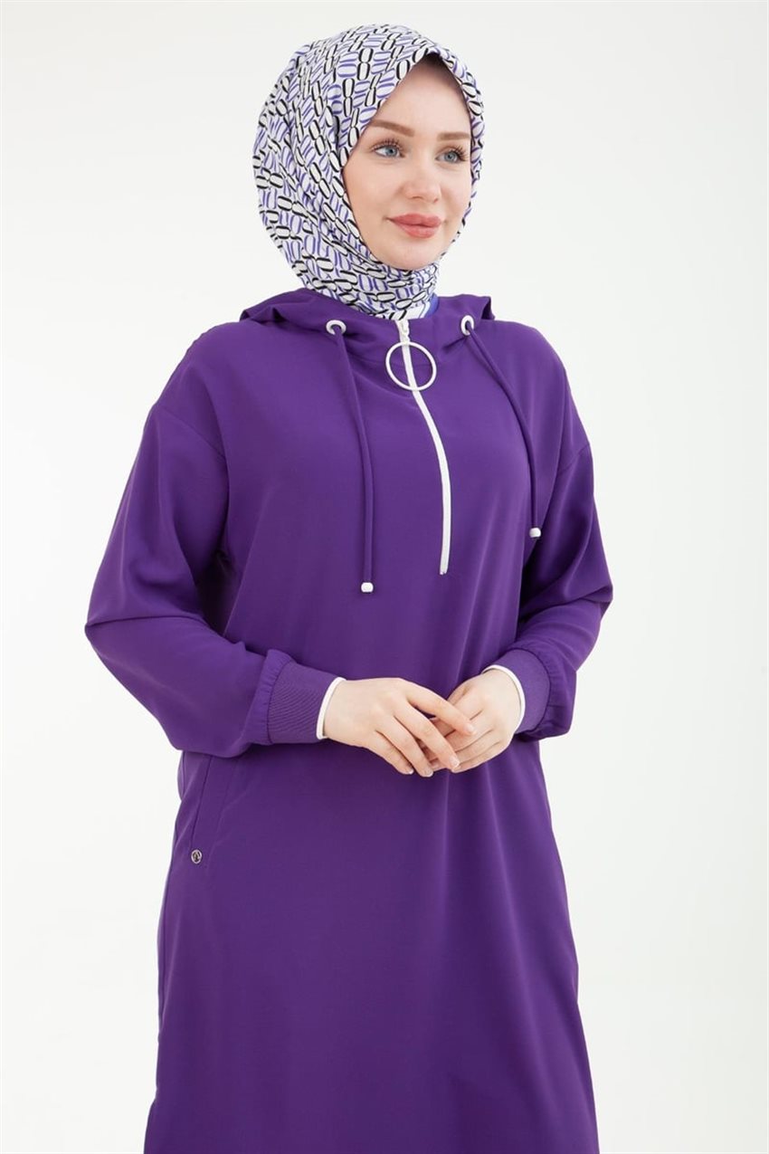 Tunic-Purple 24YT461-2066