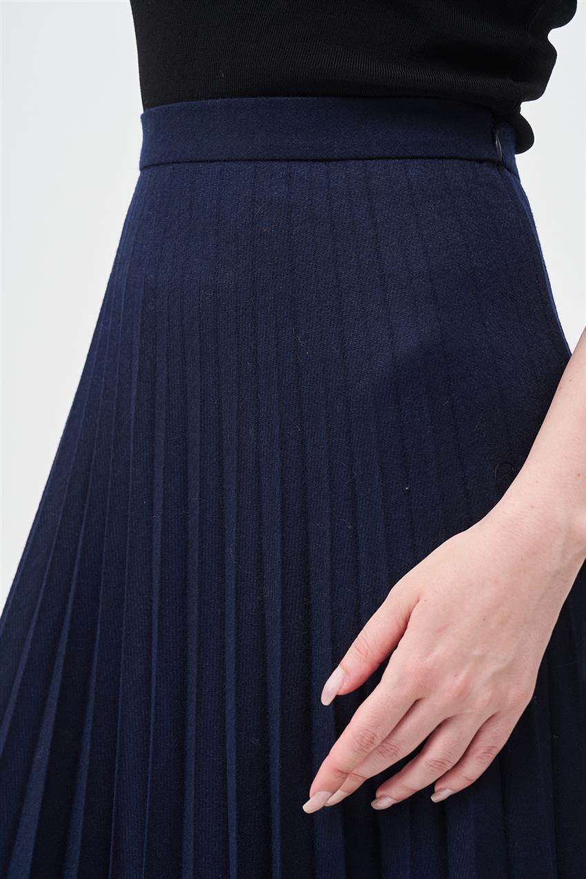Skirt-Navy Blue KY-A23-72009-11