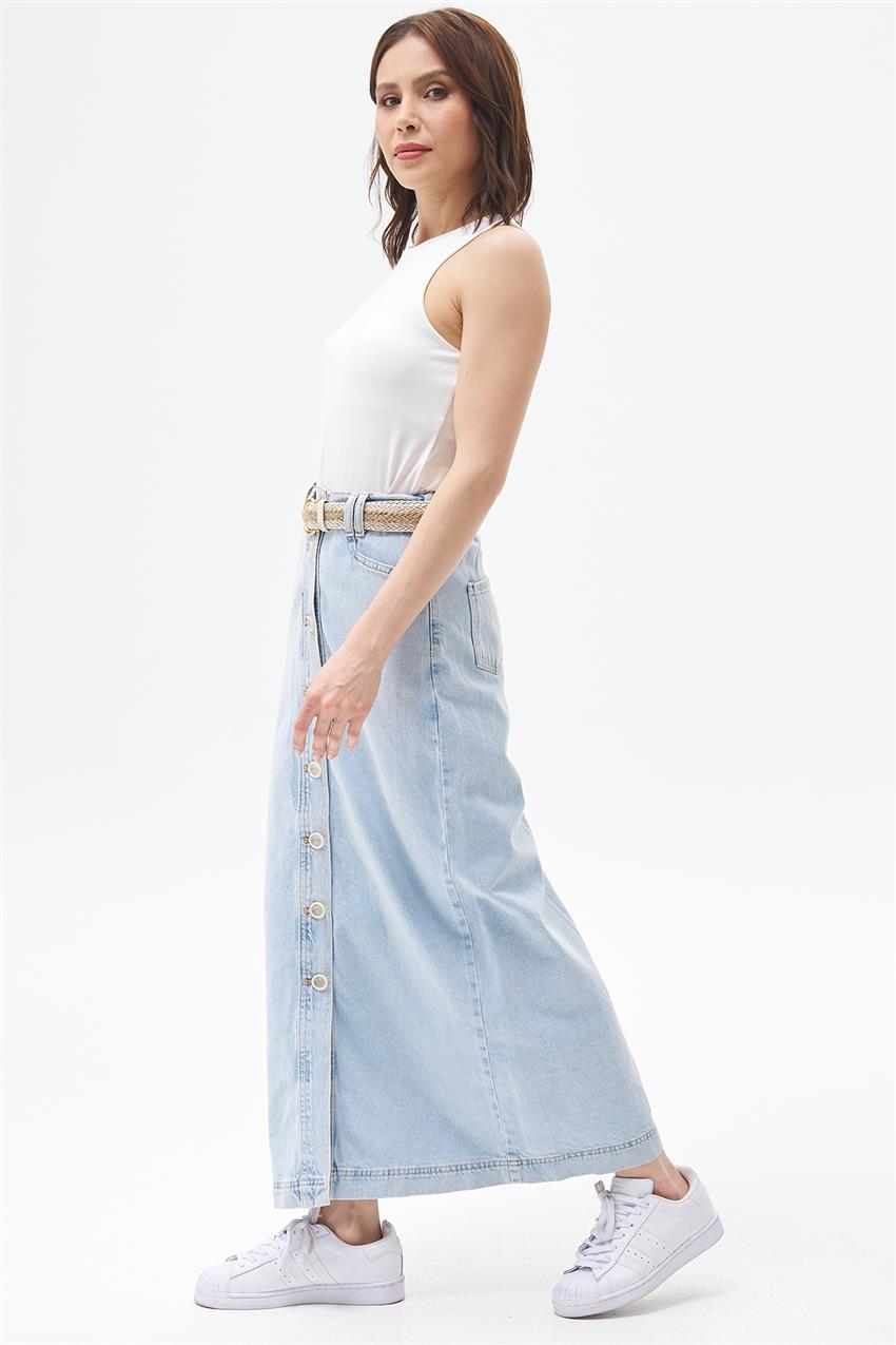 Skirt-Blue 0032519-028