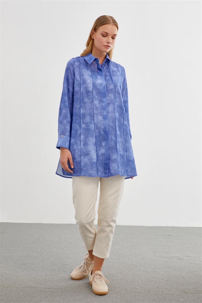 Tunic-İndigo Z24YB1466-R1100