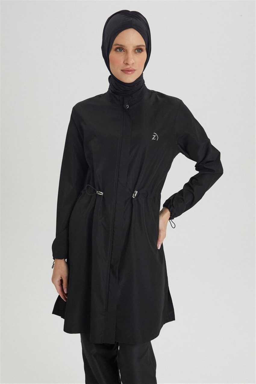 Hijab Swimwear-Black Z23YB0021-R1210