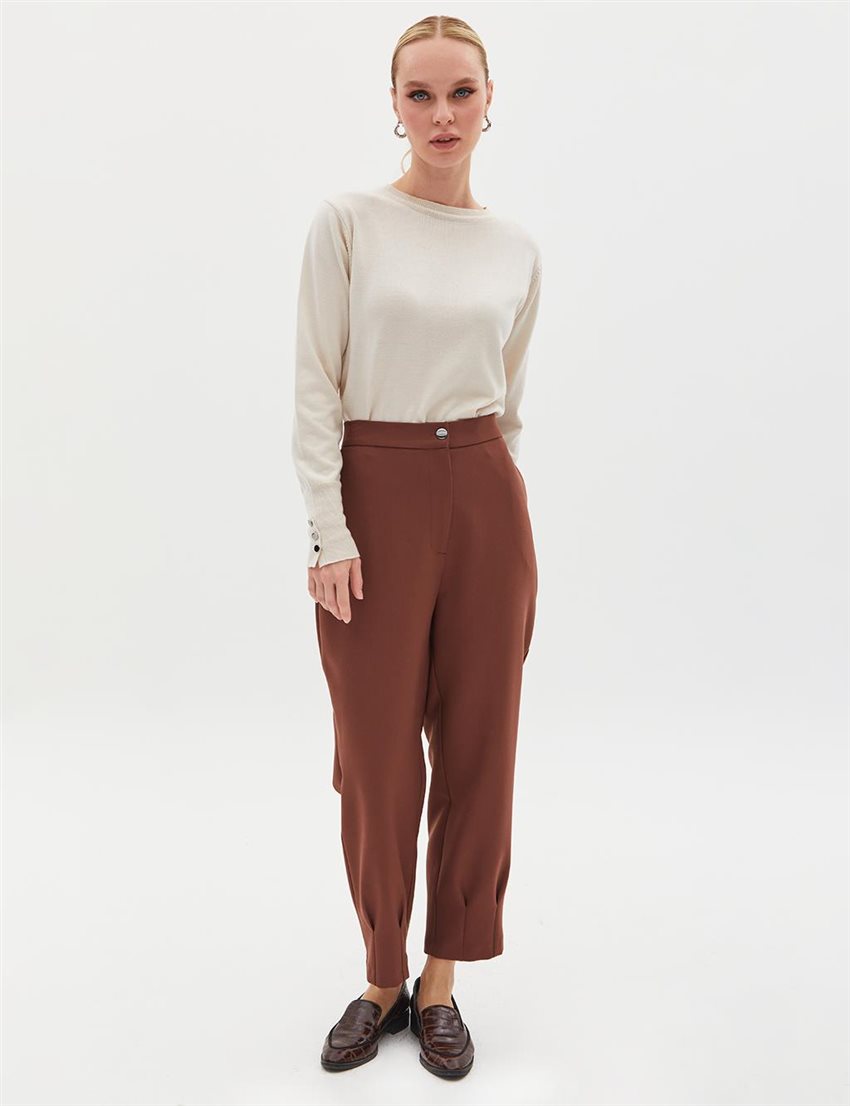 Pants-Brown VV-A23-49006-15