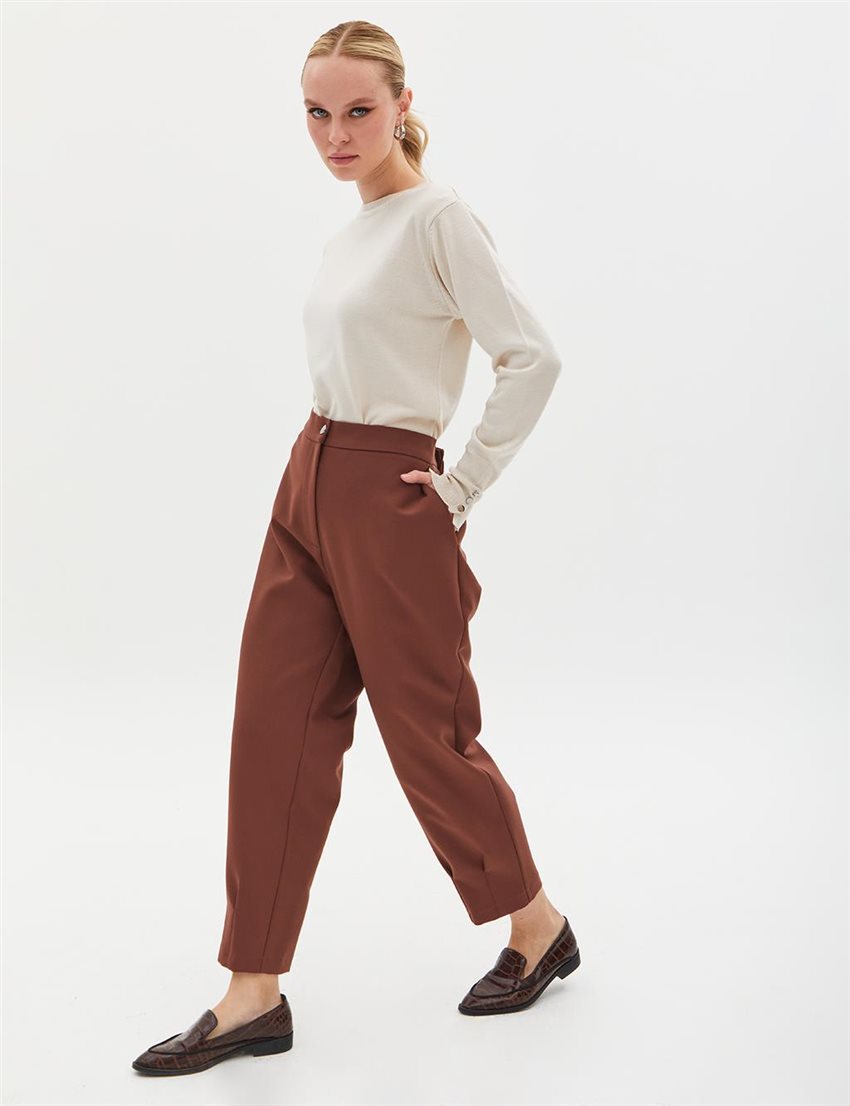 Pants-Brown VV-A23-49006-15