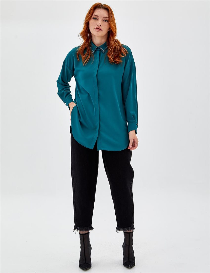 Tunic-Emerald KY-A23-81005-84