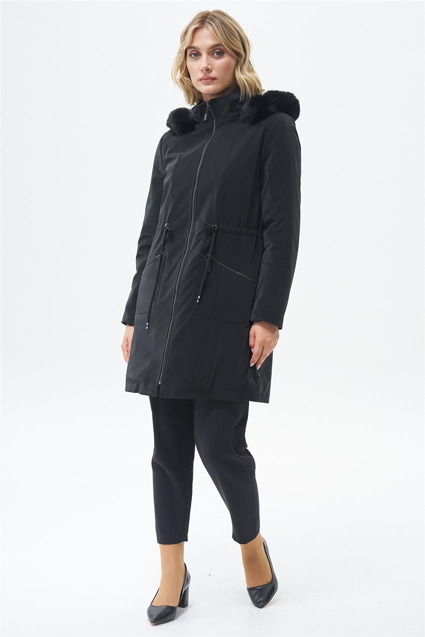 Coat-Black DO-A23-60018-01