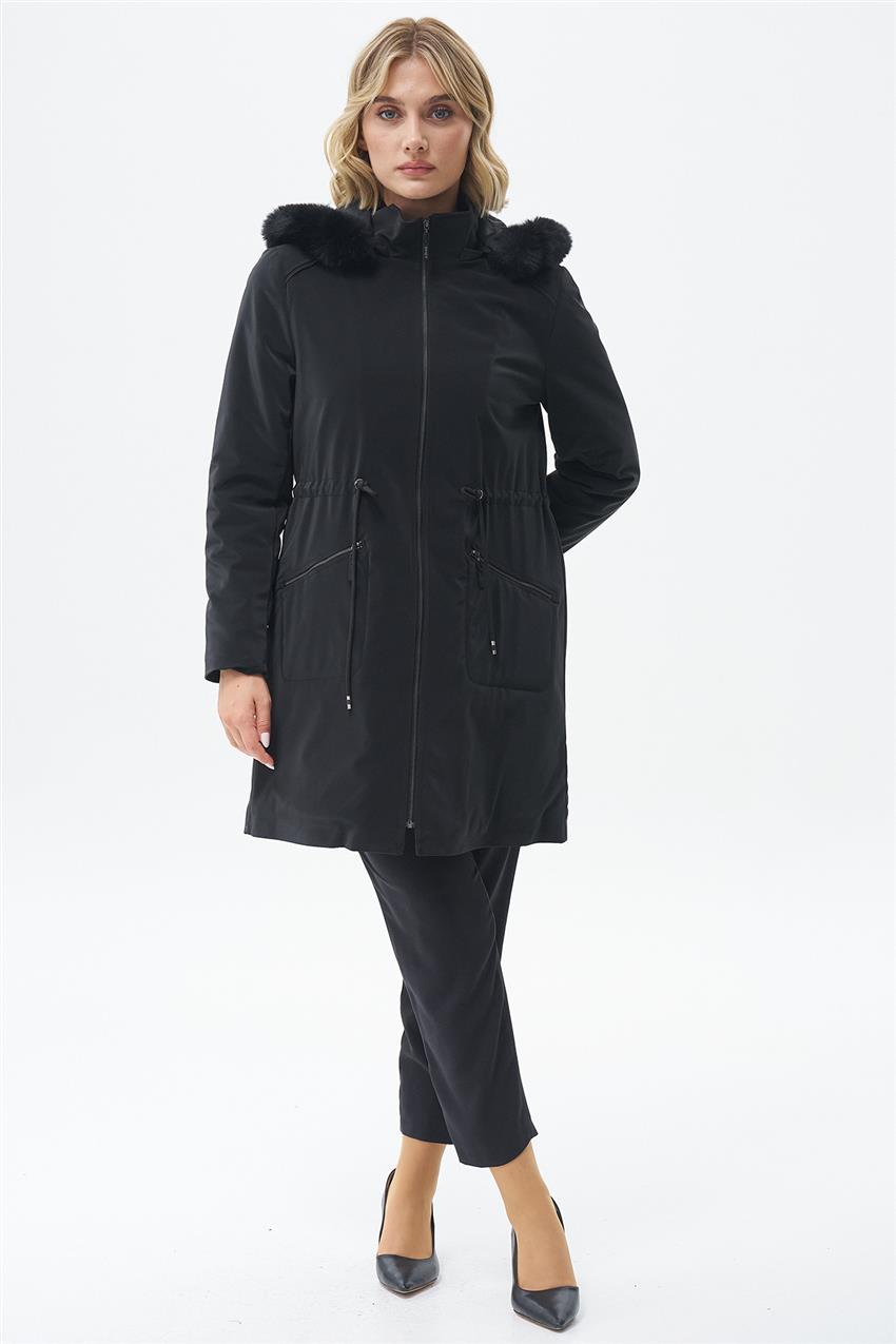 Coat-Black DO-A23-60018-01