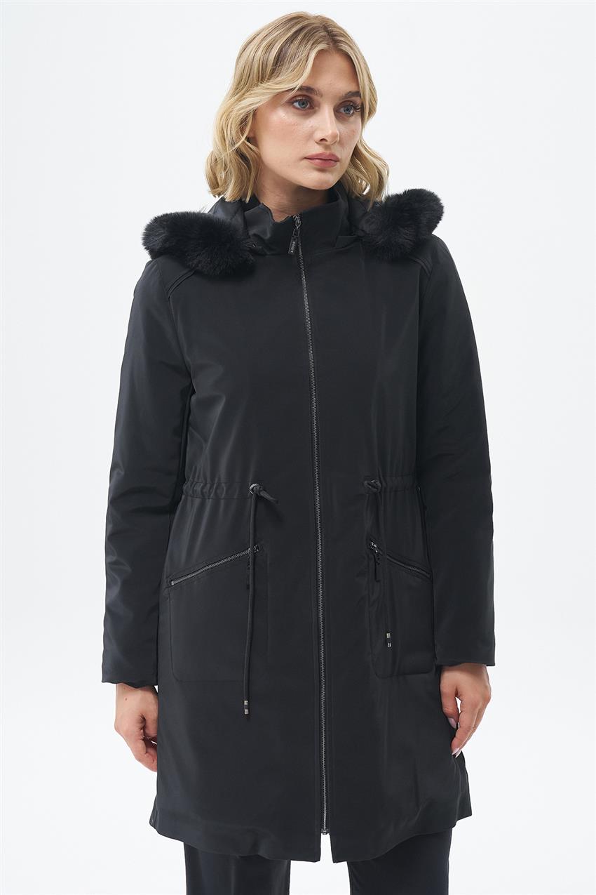 Coat-Black DO-A23-60018-01