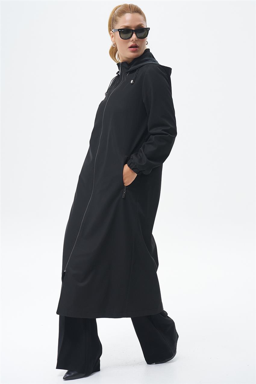 Coat-Black DO-A23-60015-01