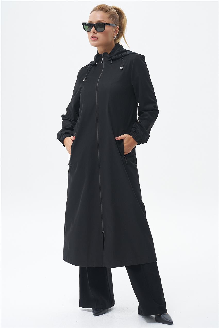 Coat-Black DO-A23-60015-01