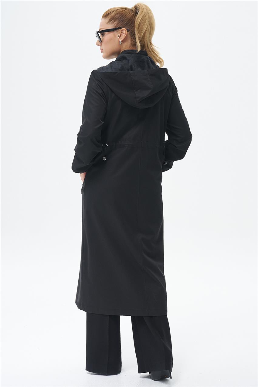 Coat-Black DO-A23-60015-01