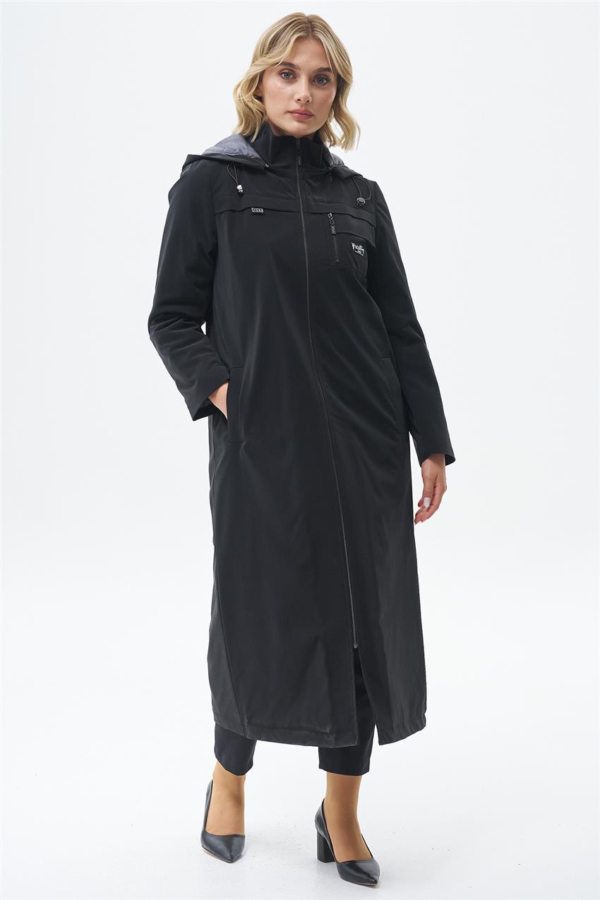 Coat-Black DO-A23-60013-01