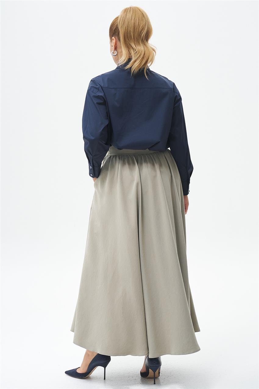 Skirt-Olive Green KYL-E183-27