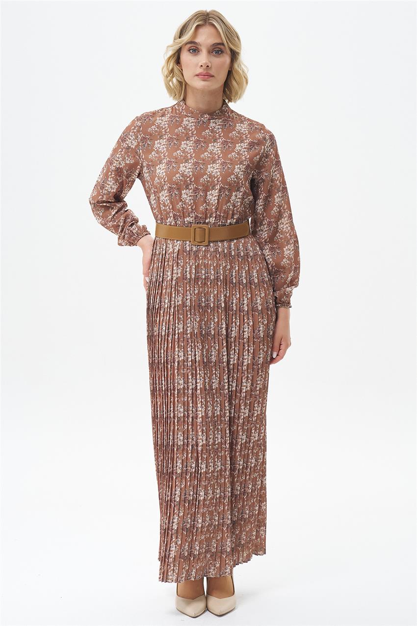 Dress-Light Brown KYL-1153-09