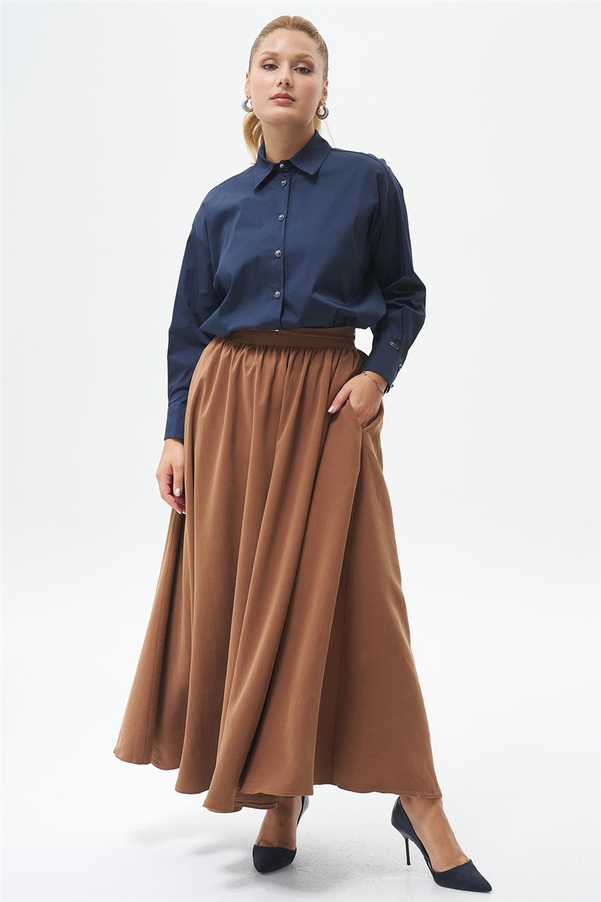 Skirt-Brown KYL-E183-68