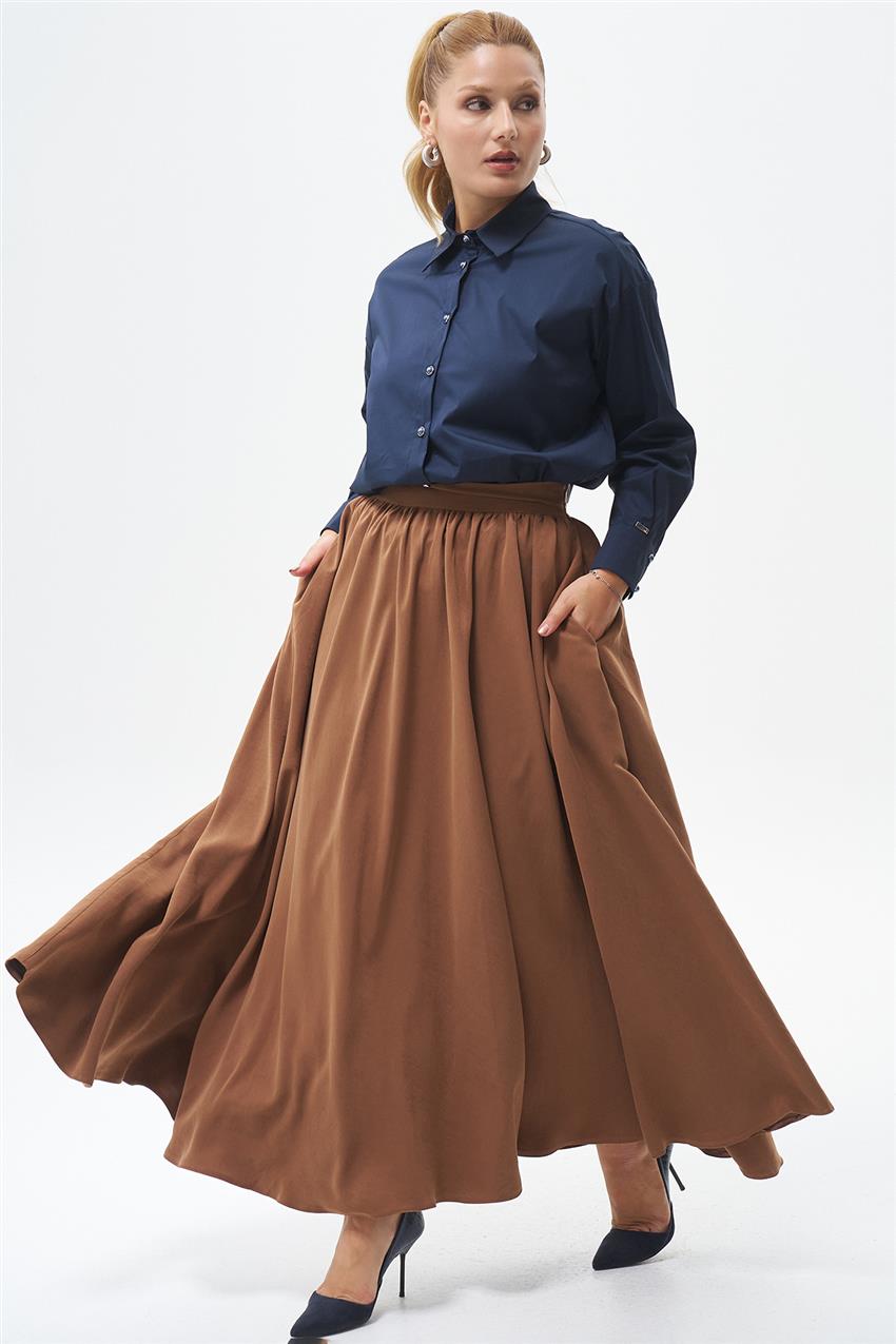 Skirt-Brown KYL-E183-68