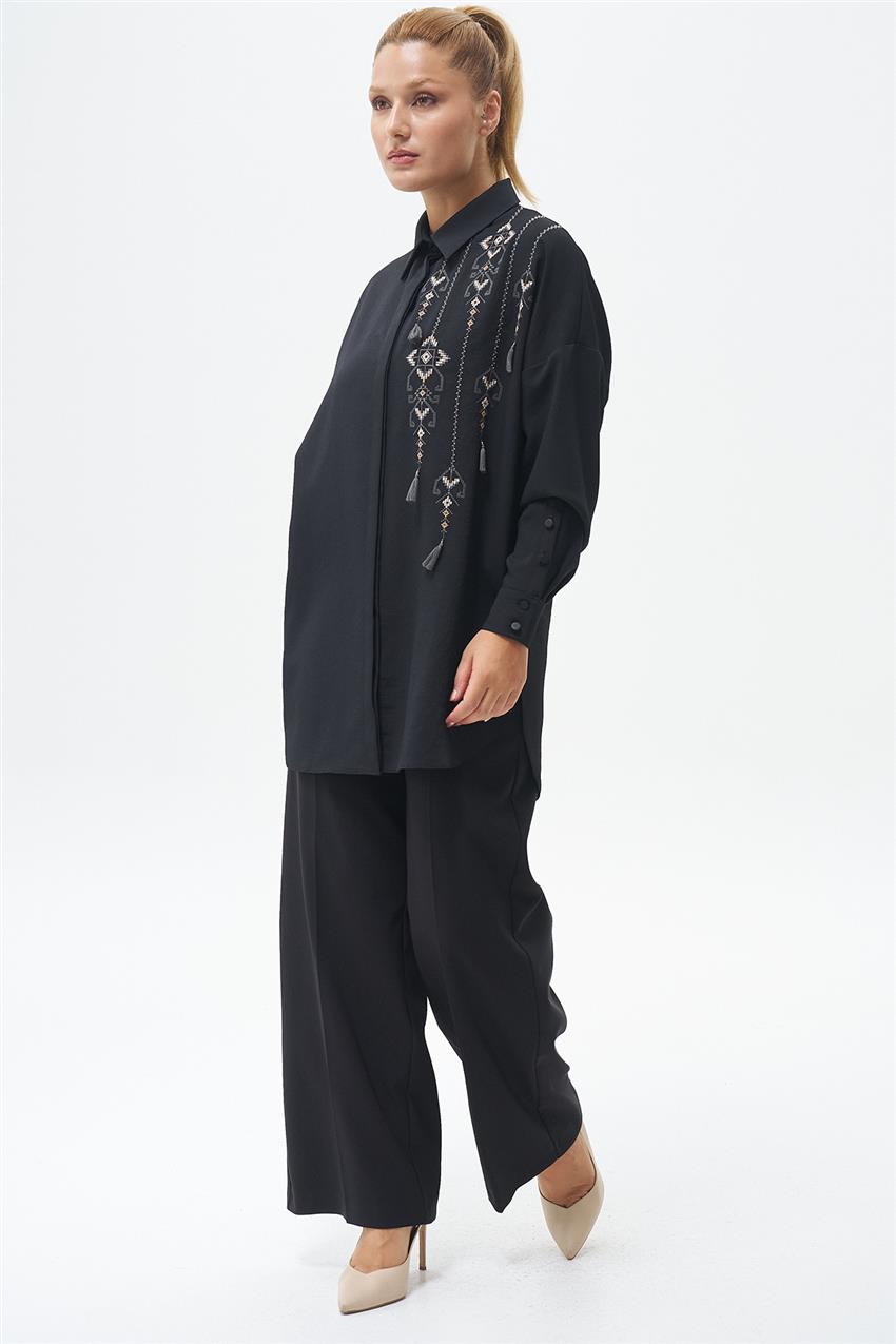 Tunic-Black KA-A23-21045-12