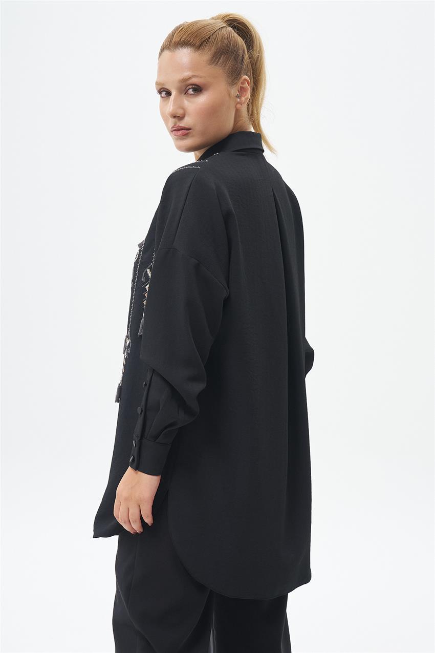 Tunic-Black KA-A23-21045-12