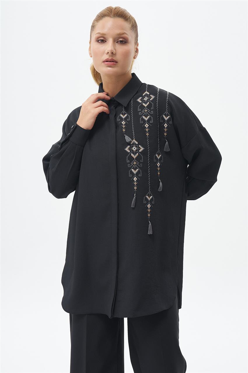 Tunic-Black KA-A23-21045-12