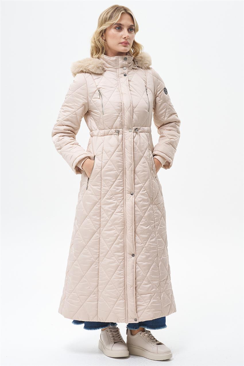 Coat-Cream KA-A23-27055-13