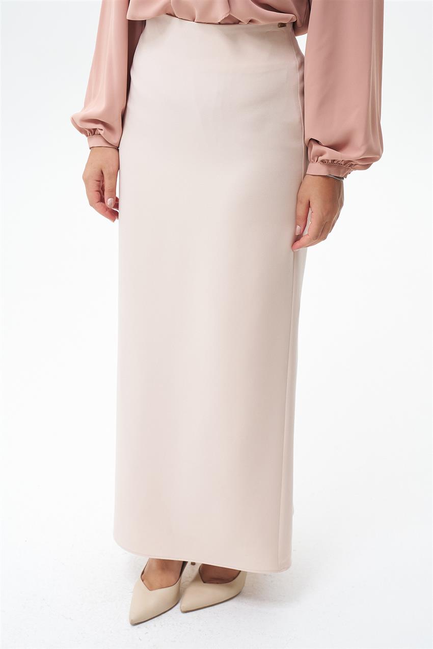 Skirt-Beige lvss2242004-R039