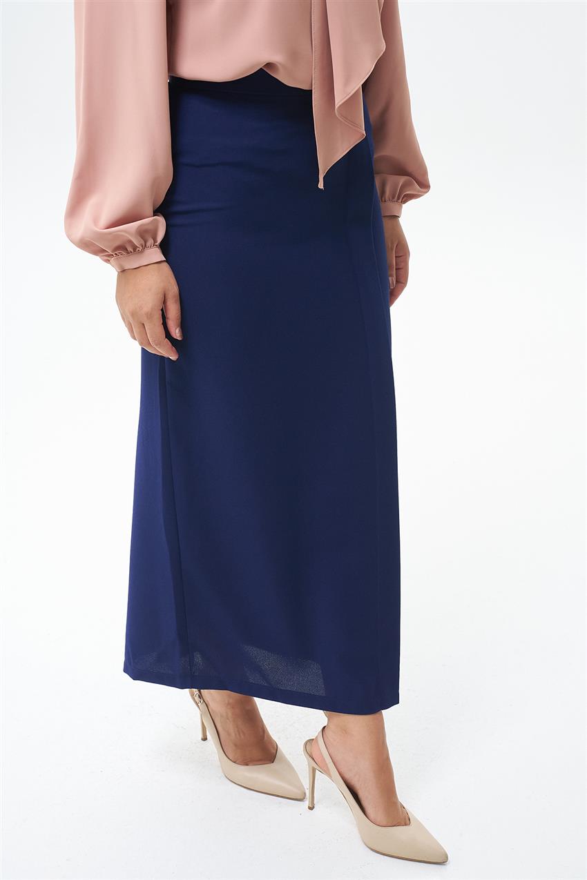 Skirt-Navy Blue 420047-R172