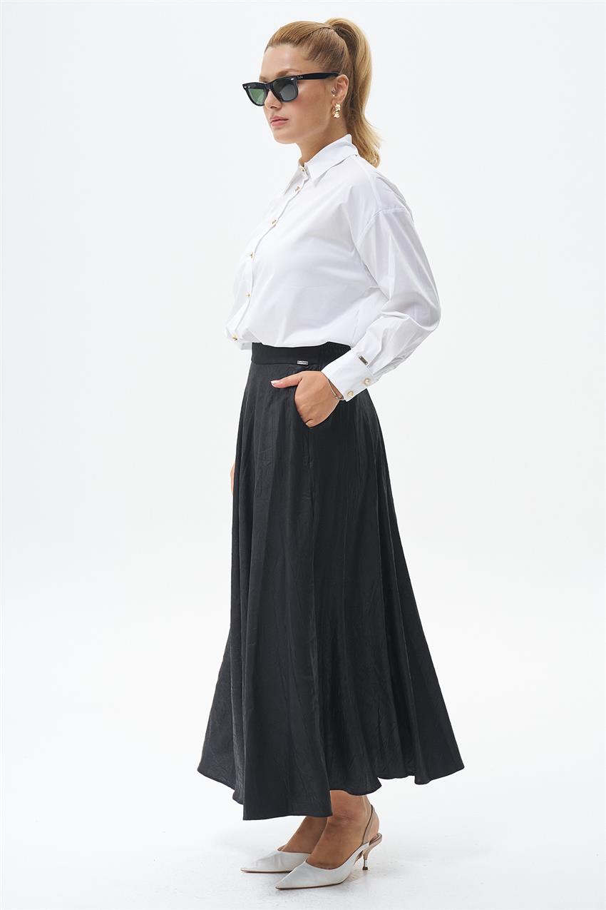 Skirt-Black 420057-R236