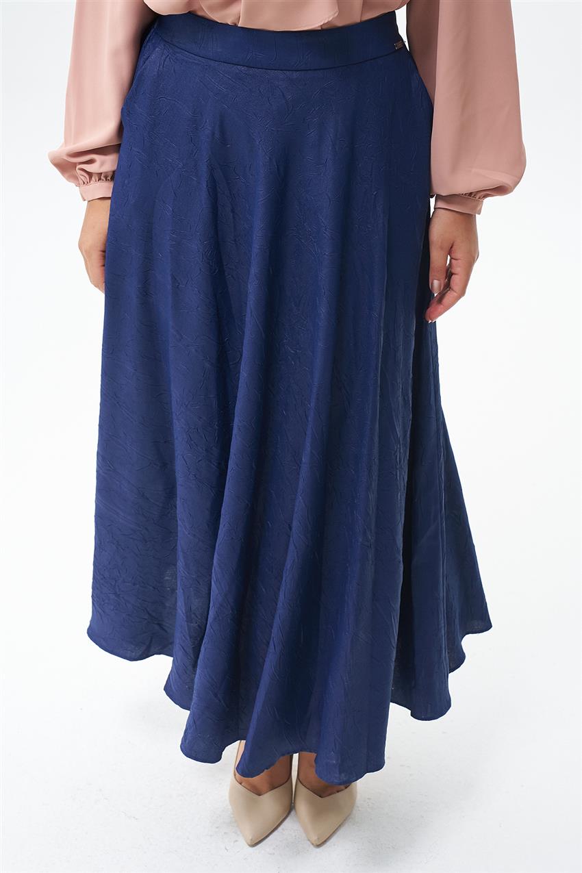 Skirt-Navy Blue 420057-R172