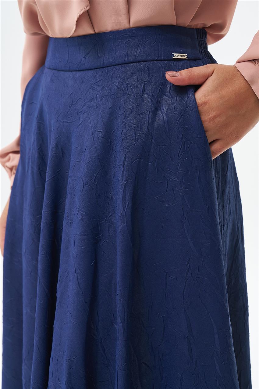 Skirt-Navy Blue 420057-R172