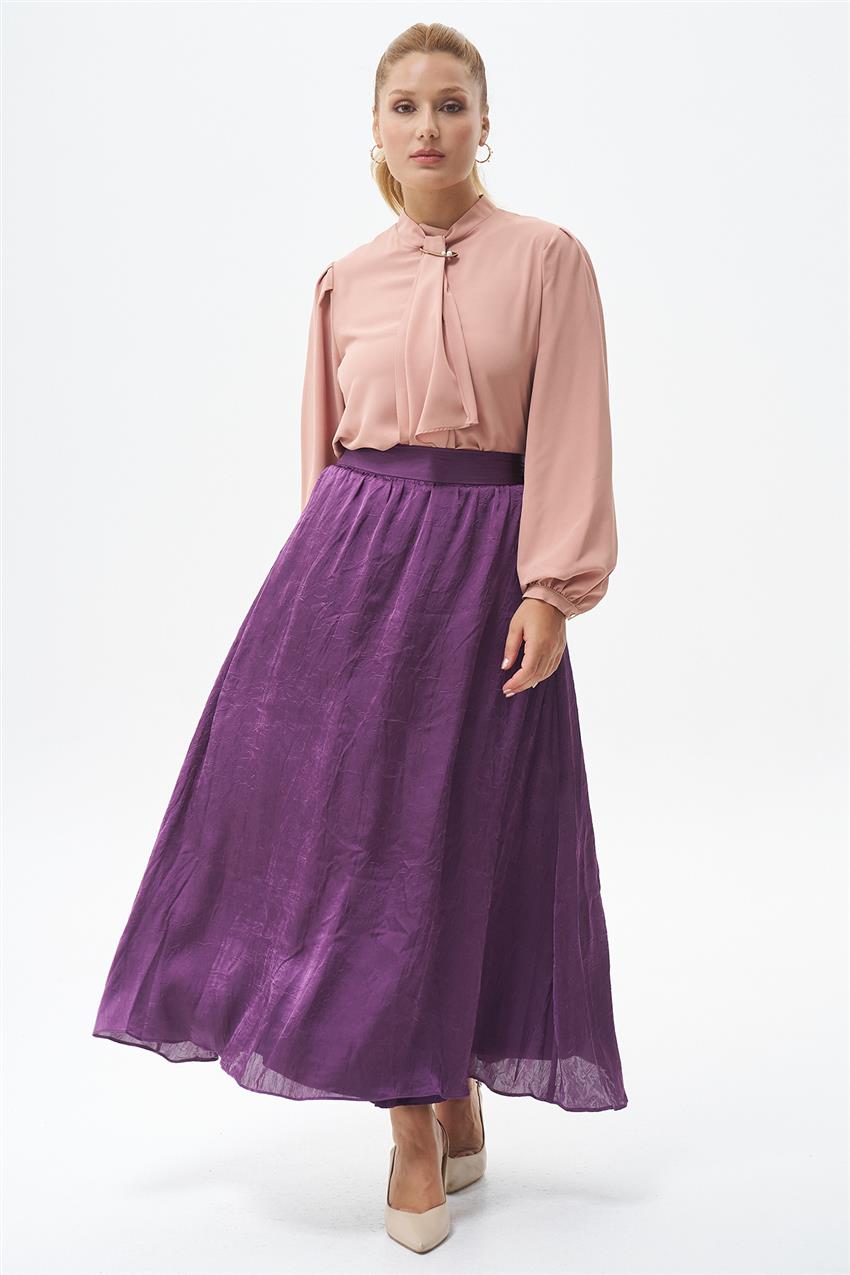 Skirt-Plum 420055-R207