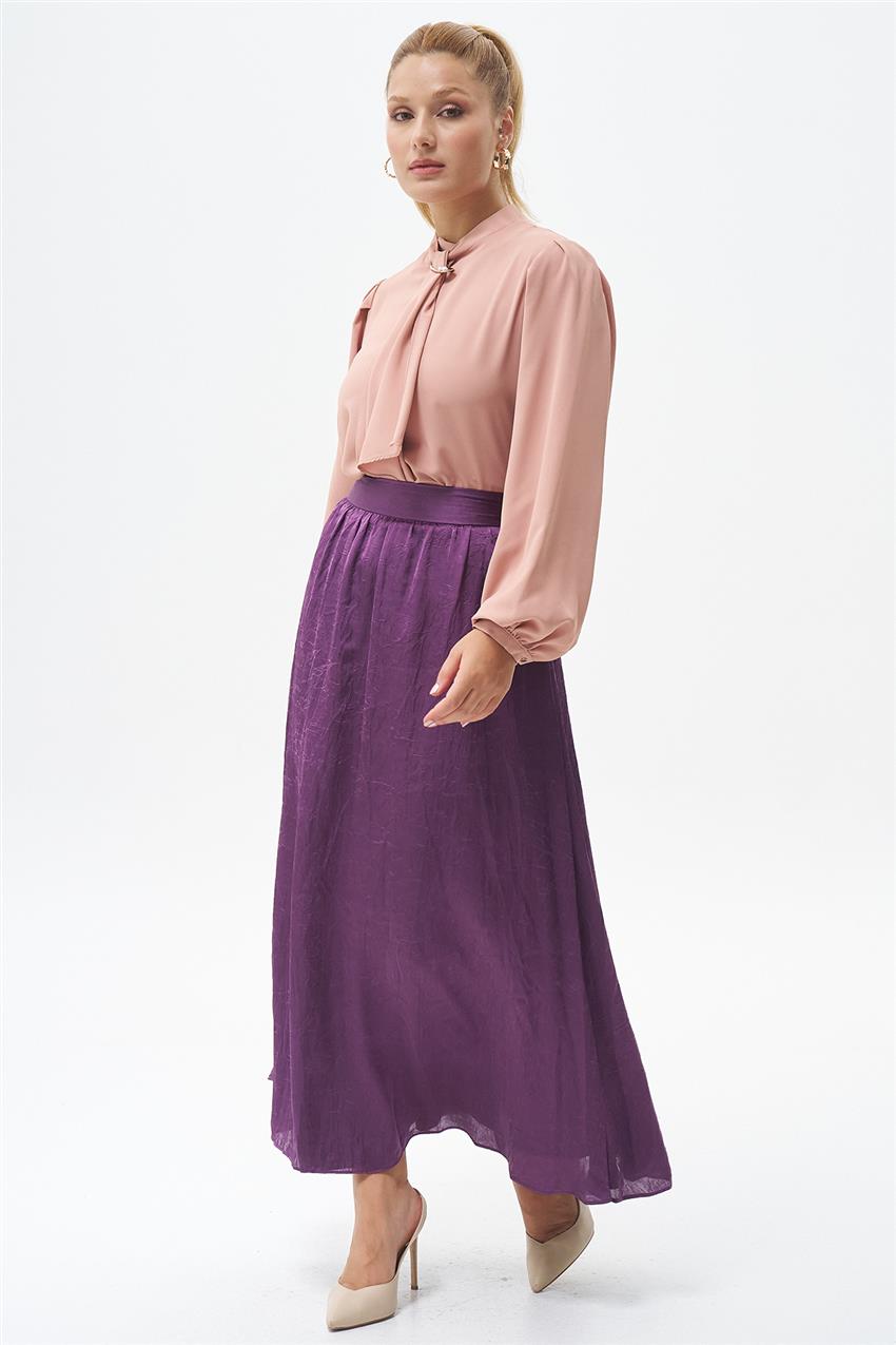 Skirt-Plum 420055-R207