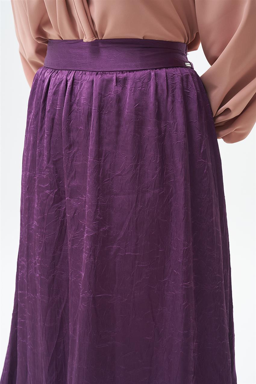 Skirt-Plum 420055-R207