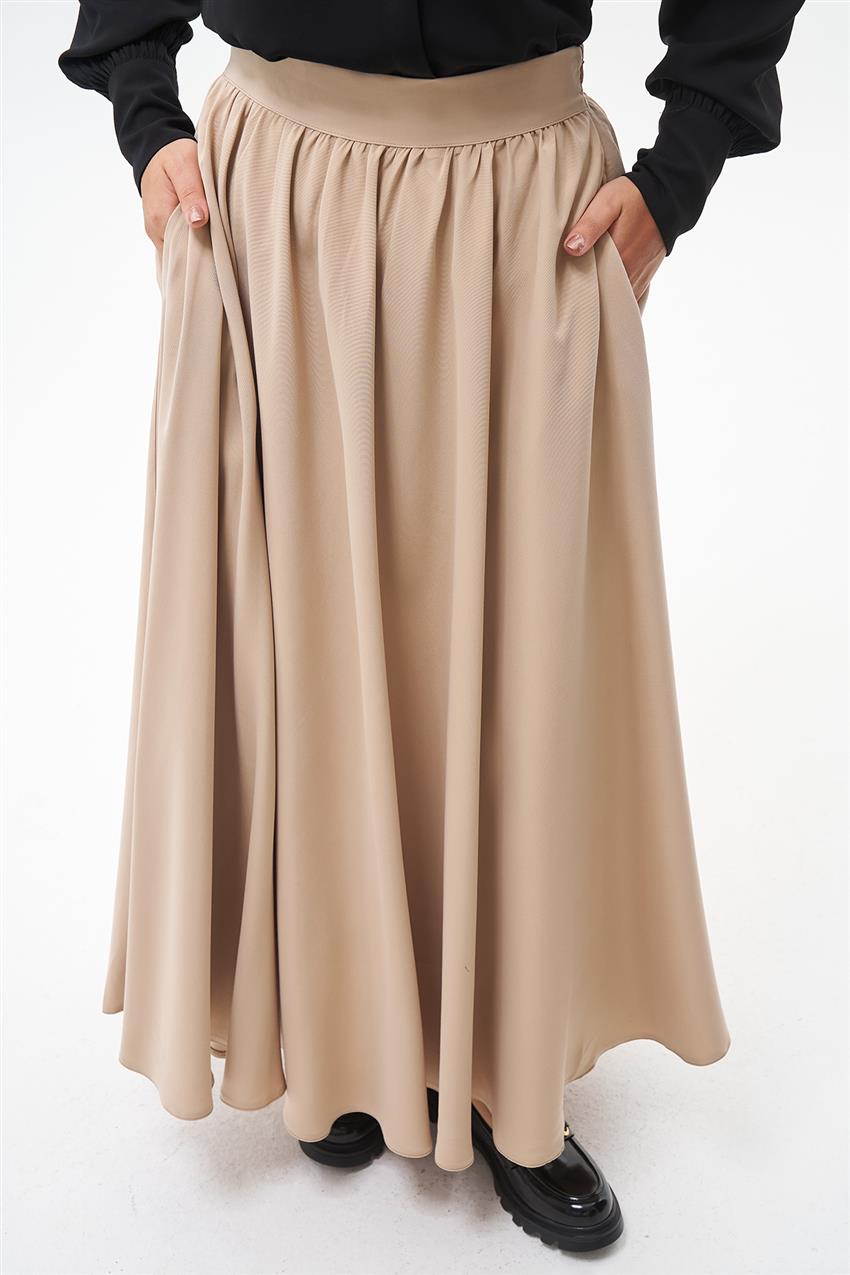 Skirt-Beige KYL-E183-11