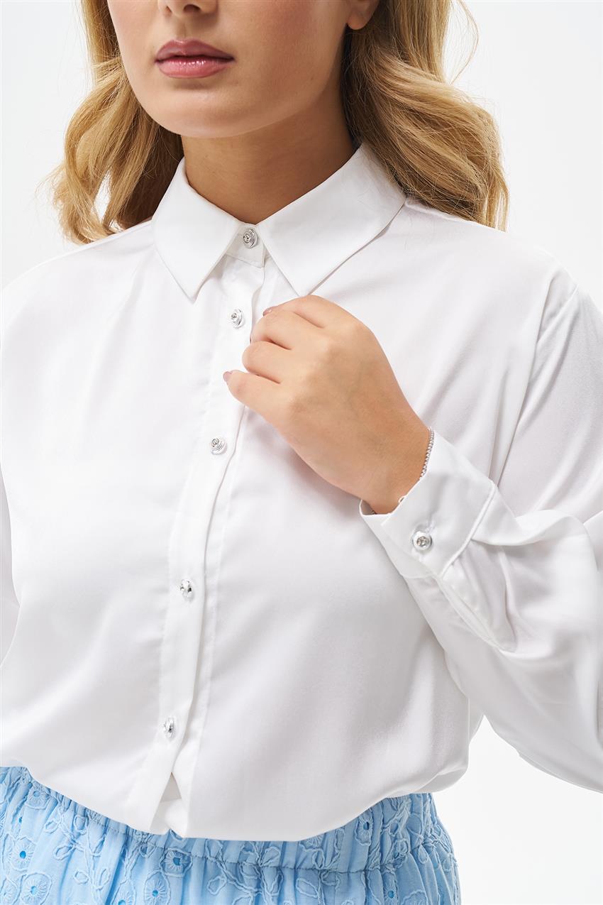 Shirt-White KYL-G603-02