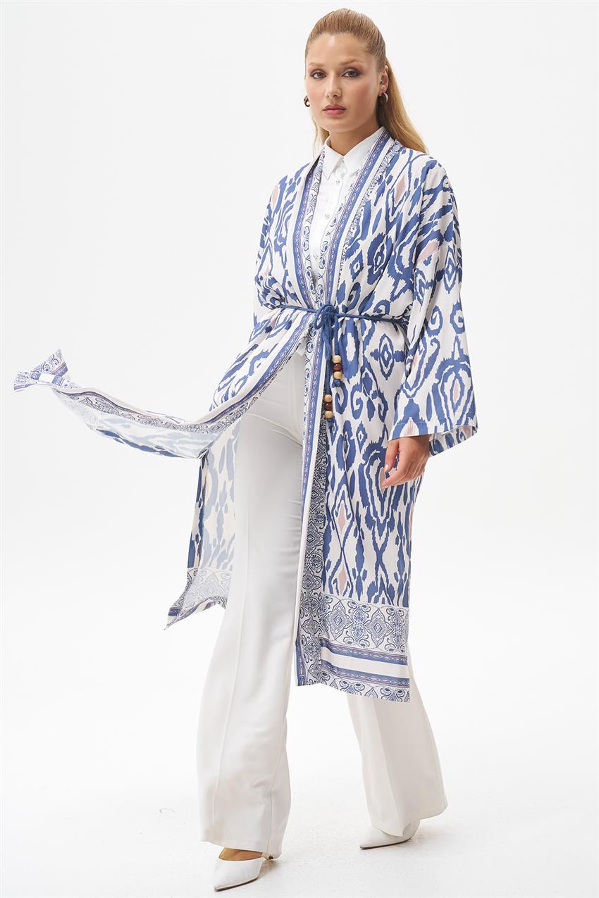 Kimono-İndigo KYL-B585-83