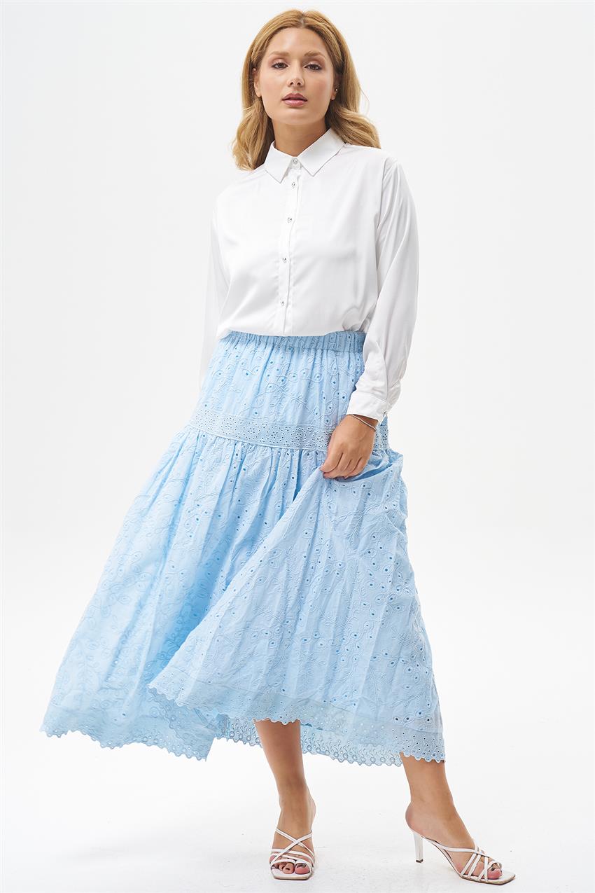 Skirt-Ice Blue KYL-E119-14