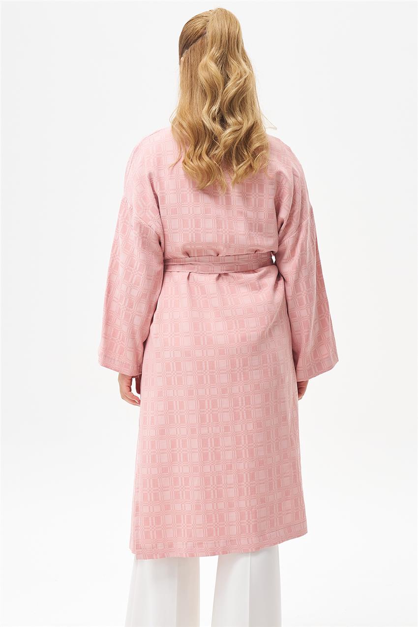 Kareli Pembe Kimono