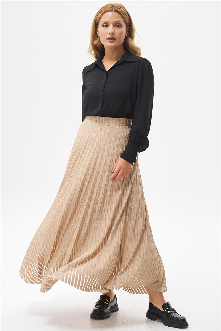 Skirt-Beige KYL-E133-11