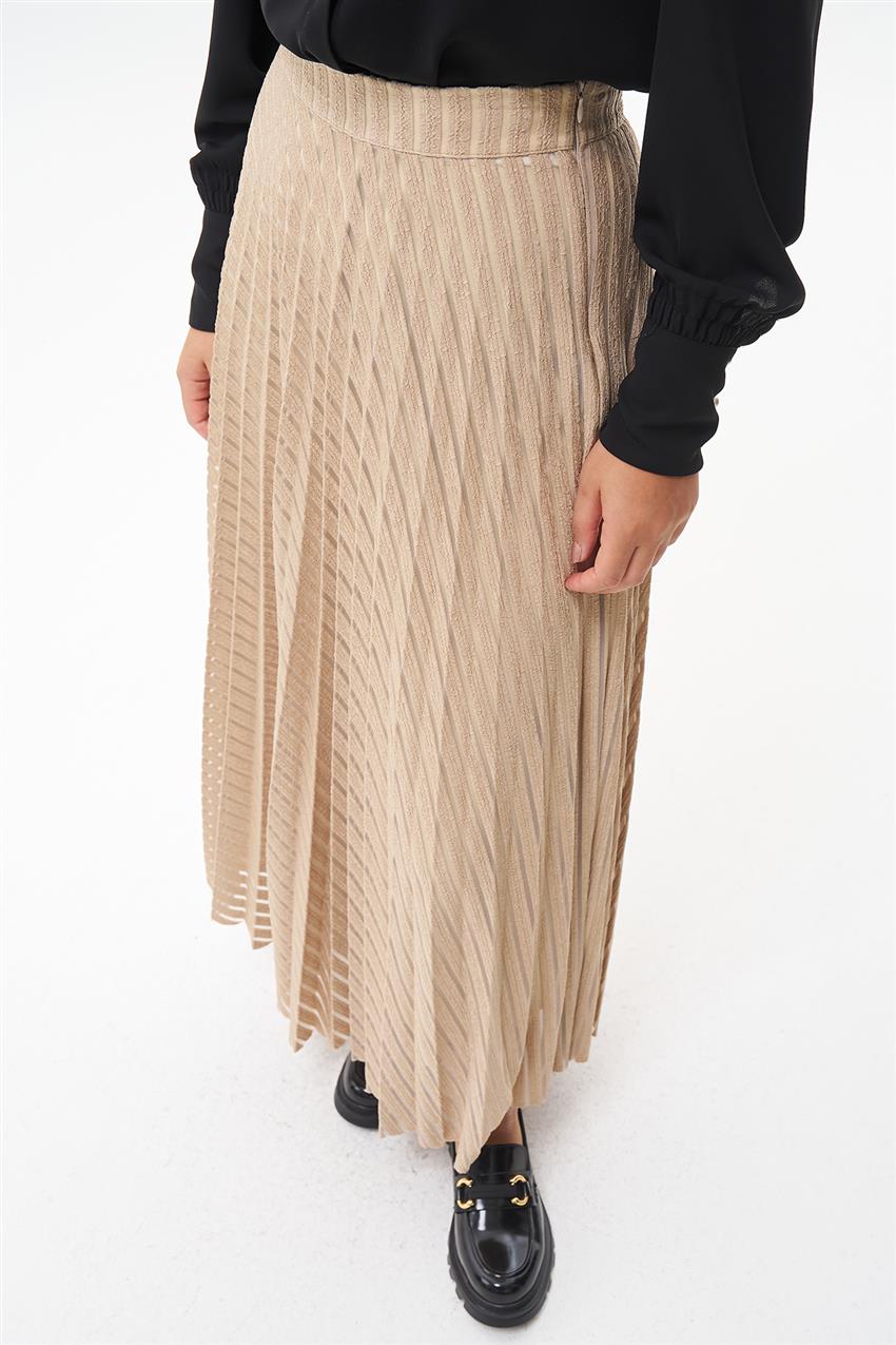 Skirt-Beige KYL-E133-11