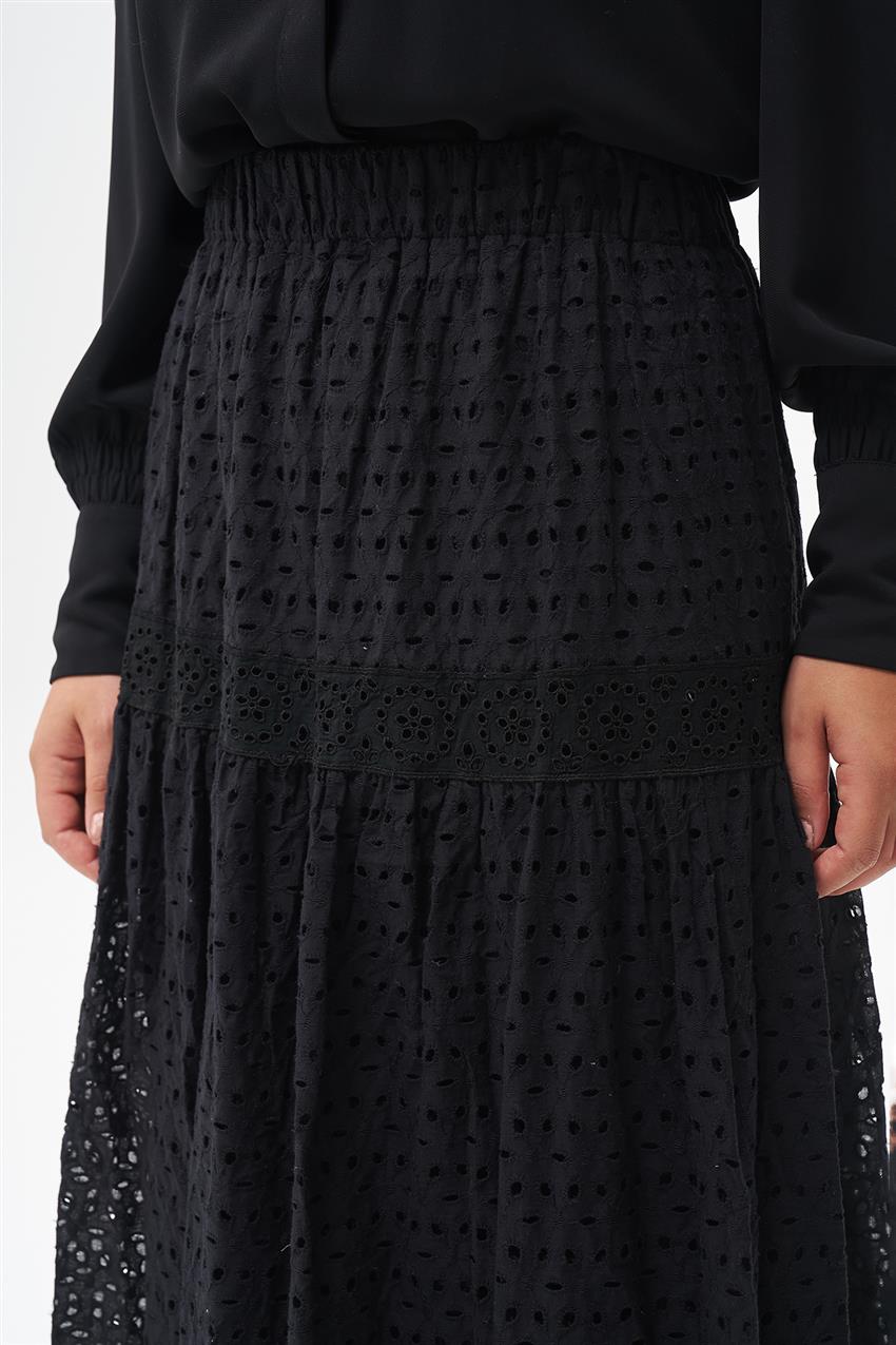 Skirt-Black KYL-E120-01