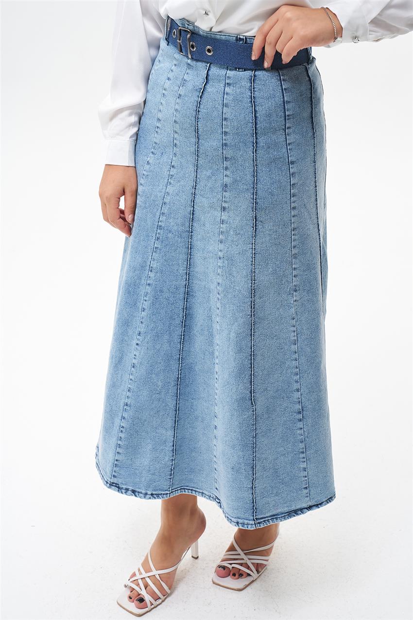 Skirt-Blue KYL-E177-70