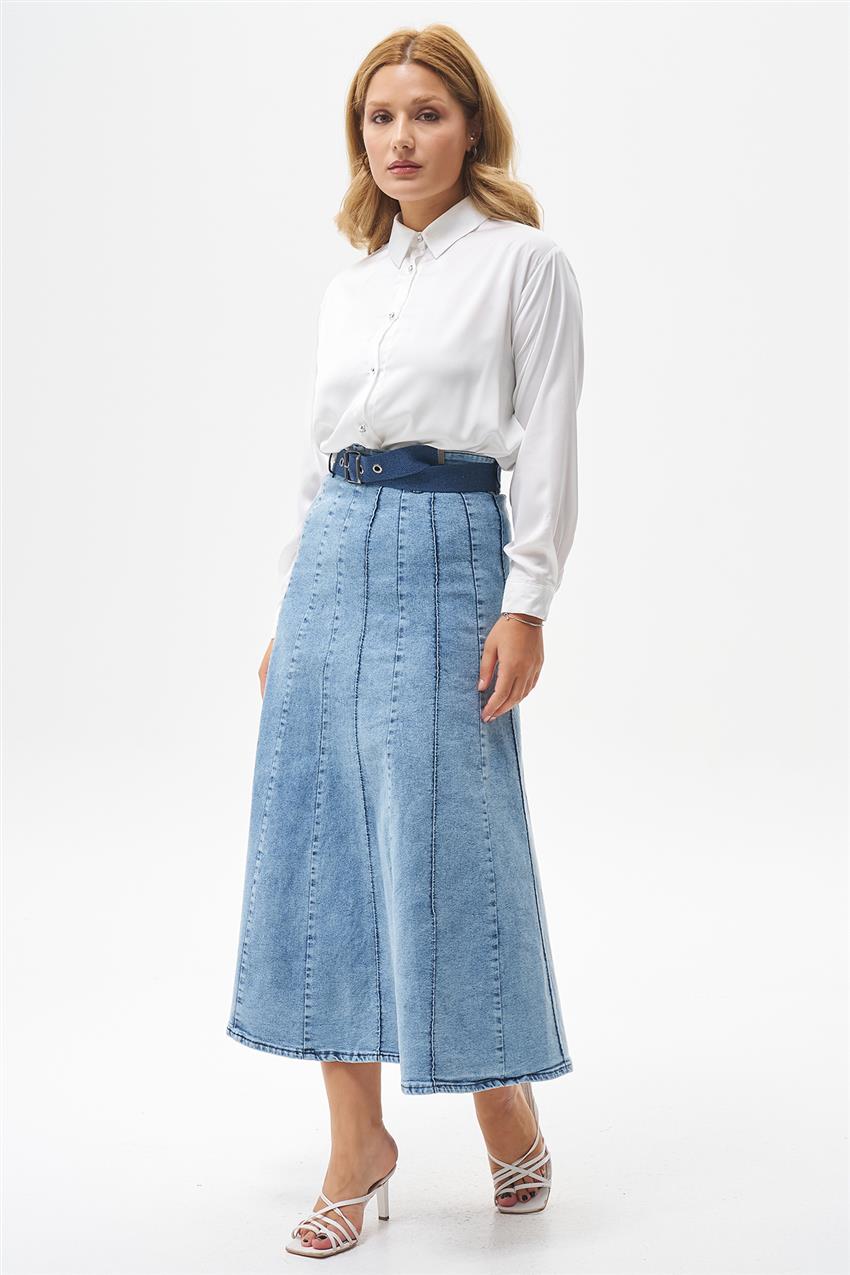 Skirt-Blue KYL-E177-70