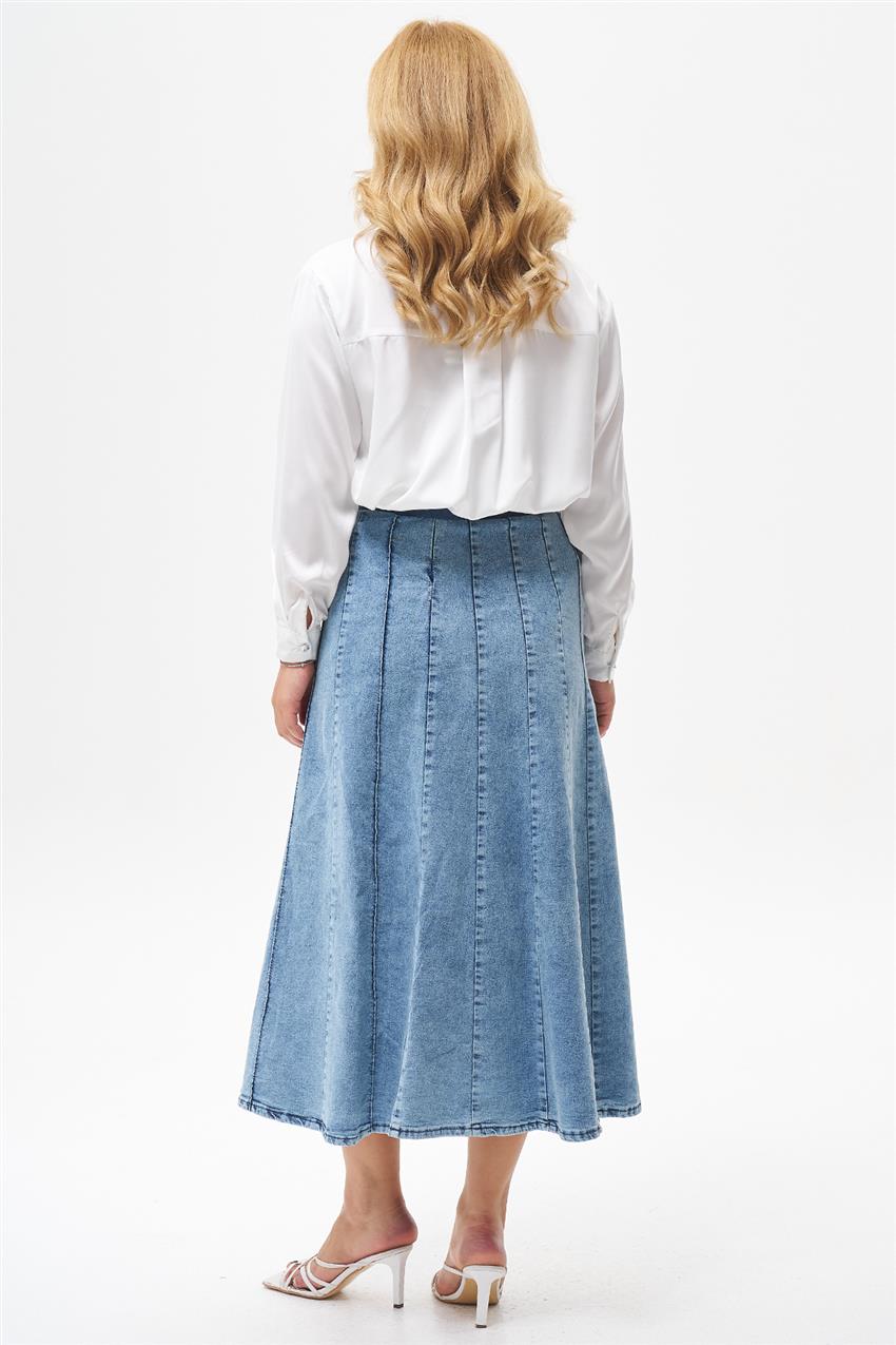 Skirt-Blue KYL-E177-70