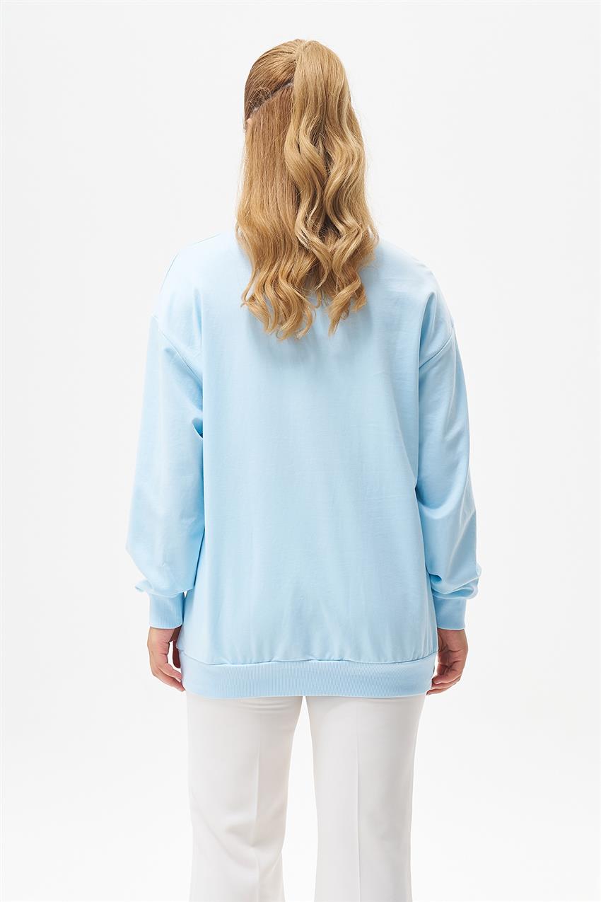 Sweatshirt-Ice Blue 270107-R061