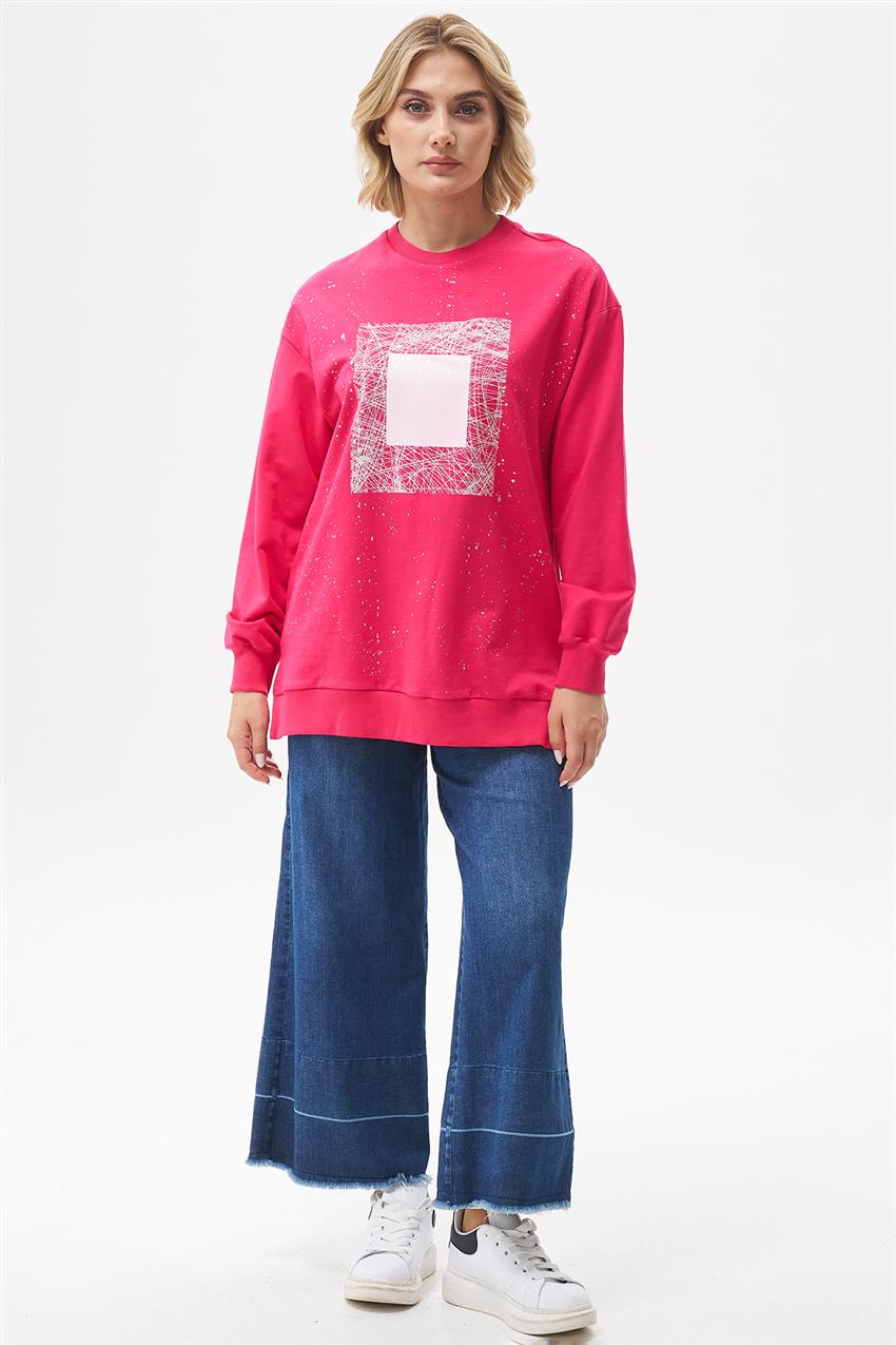 Sweatshirt-Fuchsia 270106-R091