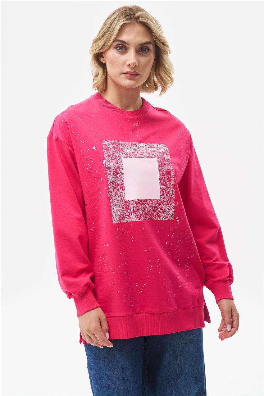 Sweatshirt-Fuchsia 270106-R091