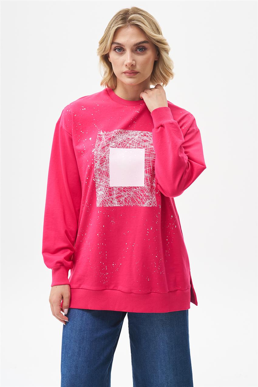 Sweatshirt-Fuchsia 270106-R091